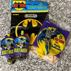 Batman bundle of party items